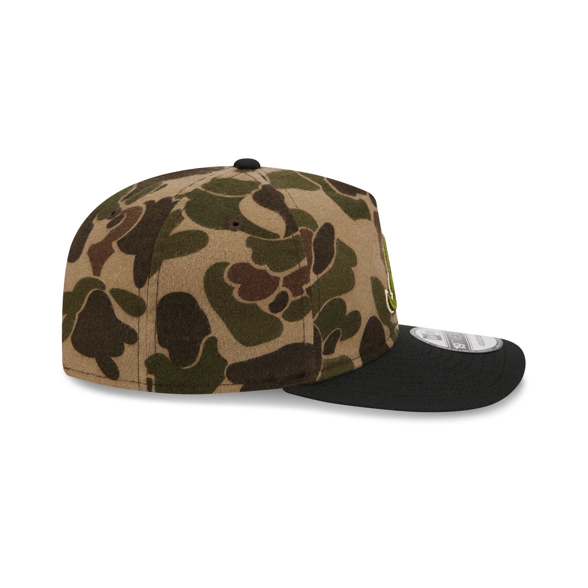 Atlanta Braves Three Looms Wool Duck Camo 19TWENTY Adjustable Hat - Image 5