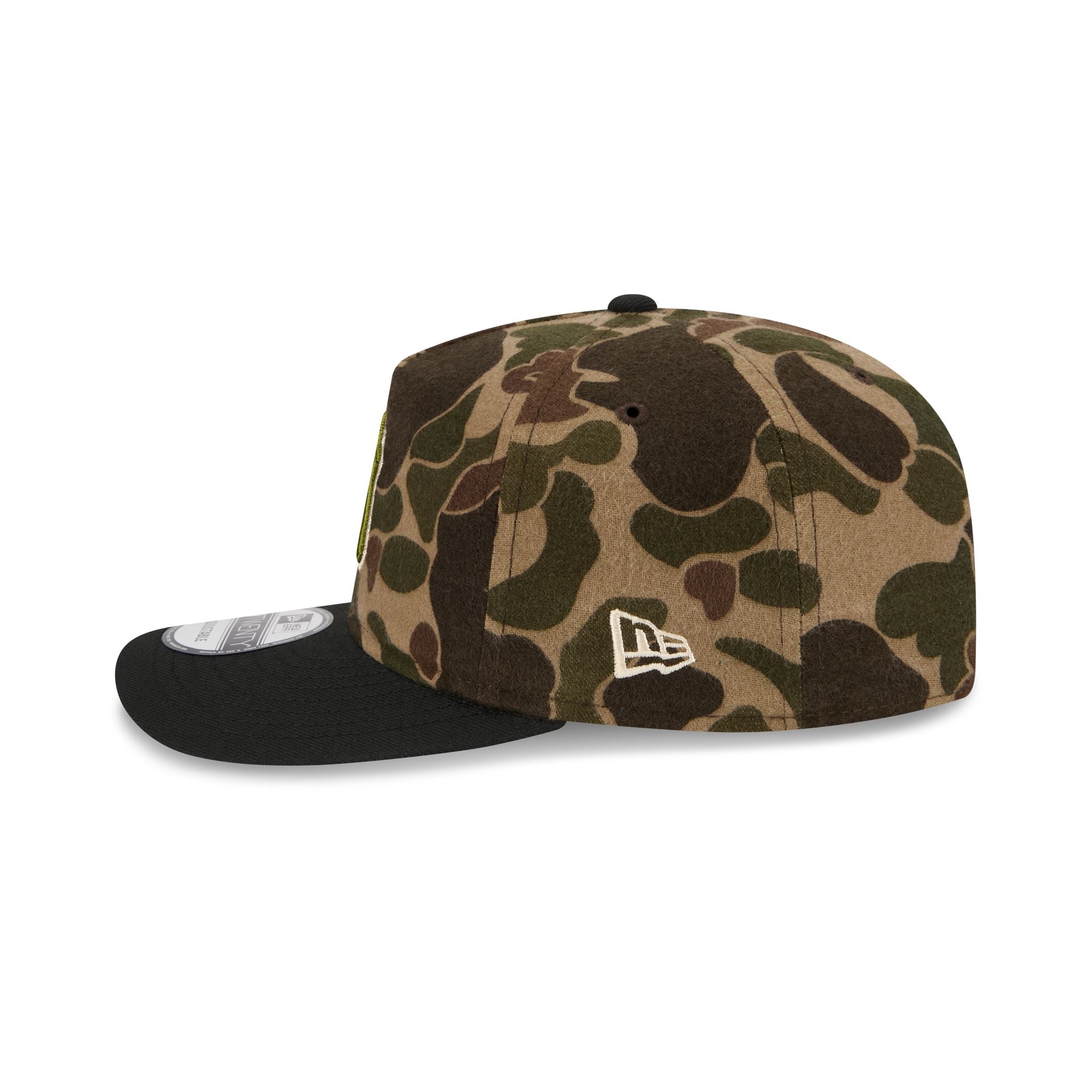 New York Yankees Three Looms Wool Duck Camo 19TWENTY Adjustable Hat - Image 4