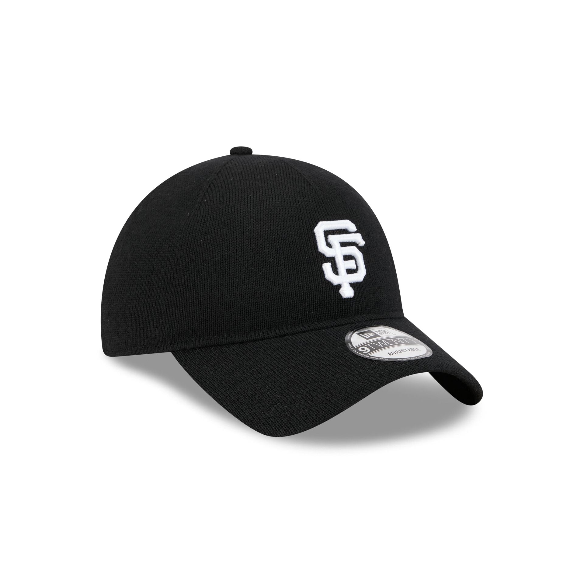 San Francisco Giants Merino Wool Black 9TWENTY Adjustable Hat - Image 3