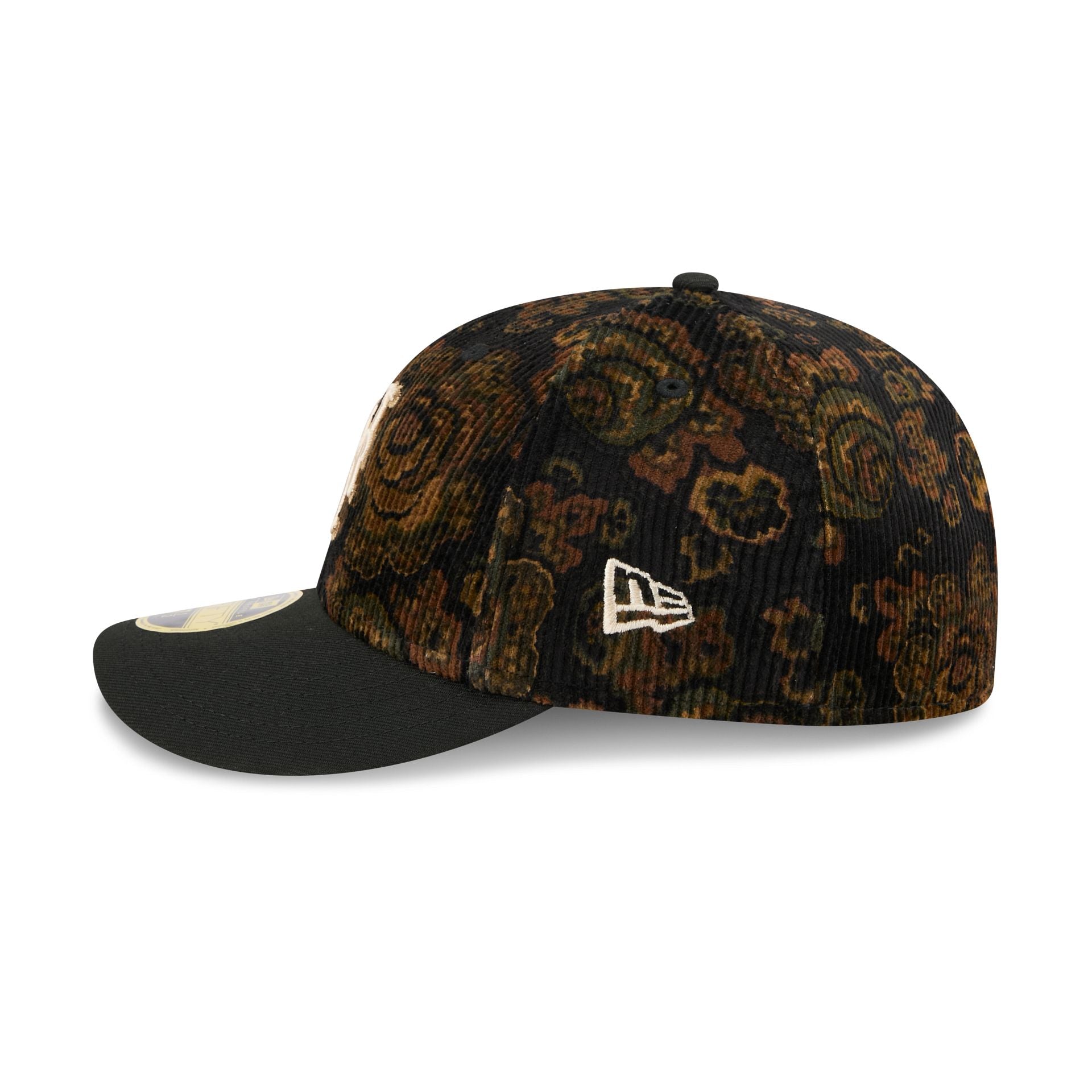 New York Mets Three Looms Floral Cord Low Profile 59FIFTY Fitted Hat - Image 4