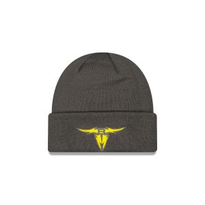 San Antonio Brahmas Gray Cuff Knit Beanie
