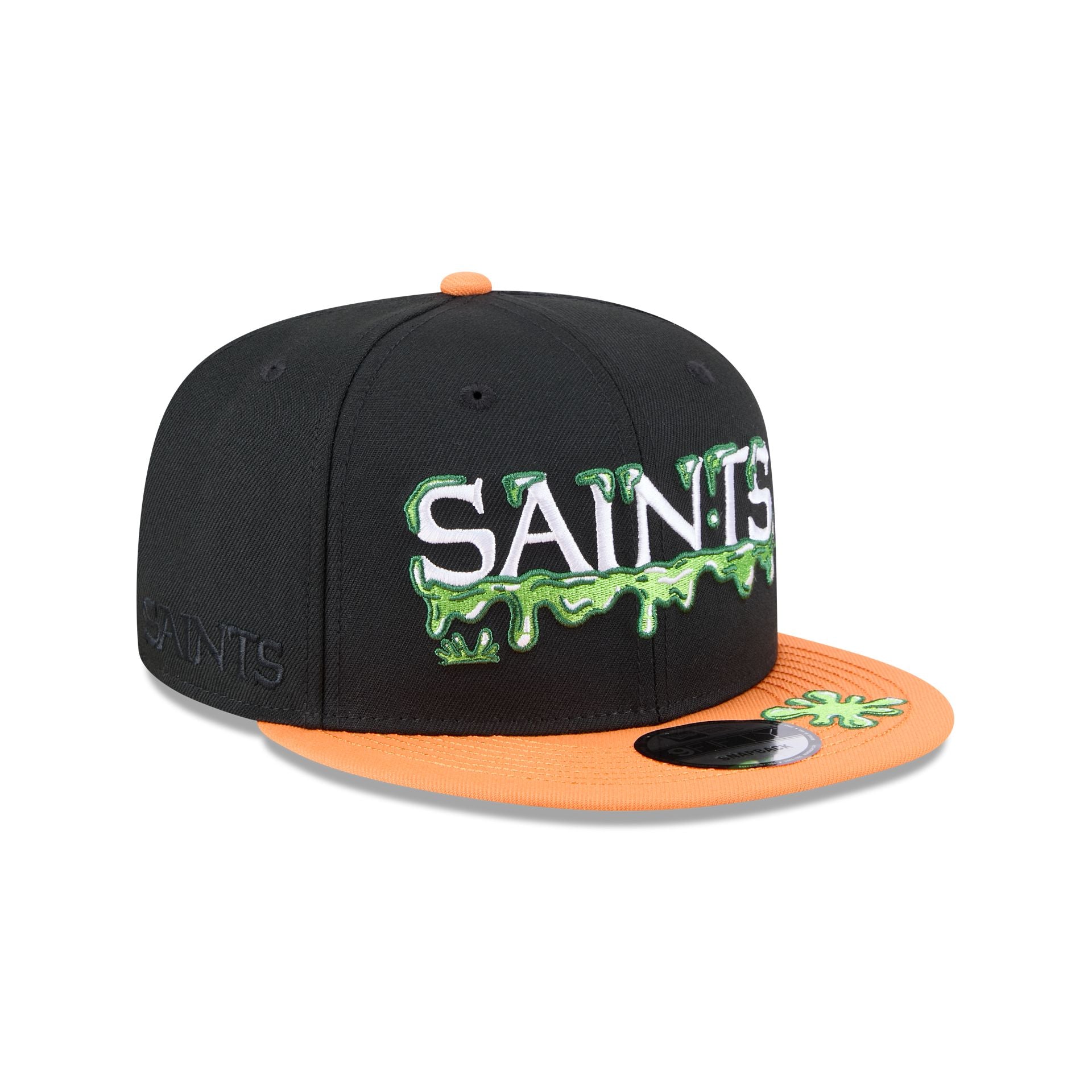 Nickelodeon Slime x New Orleans Saints 9FIFTY Snapback Hat - Image 3