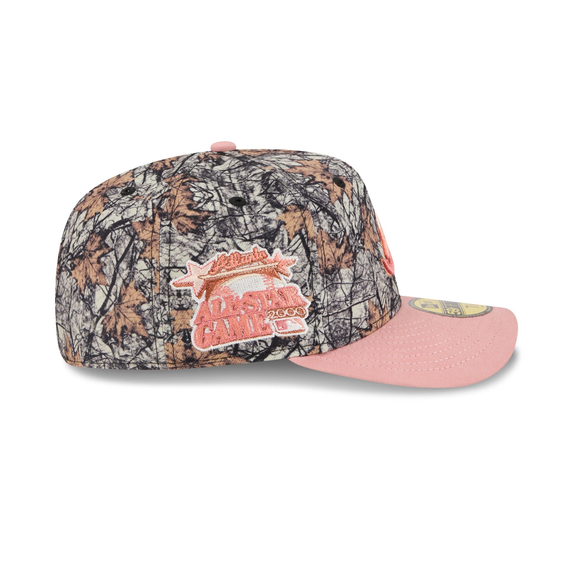 Just Caps Gradient Camo Atlanta Braves 59FIFTY Fitted Hat - Image 4