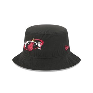 Miami Heat Nylon Logo Bucket Hat
