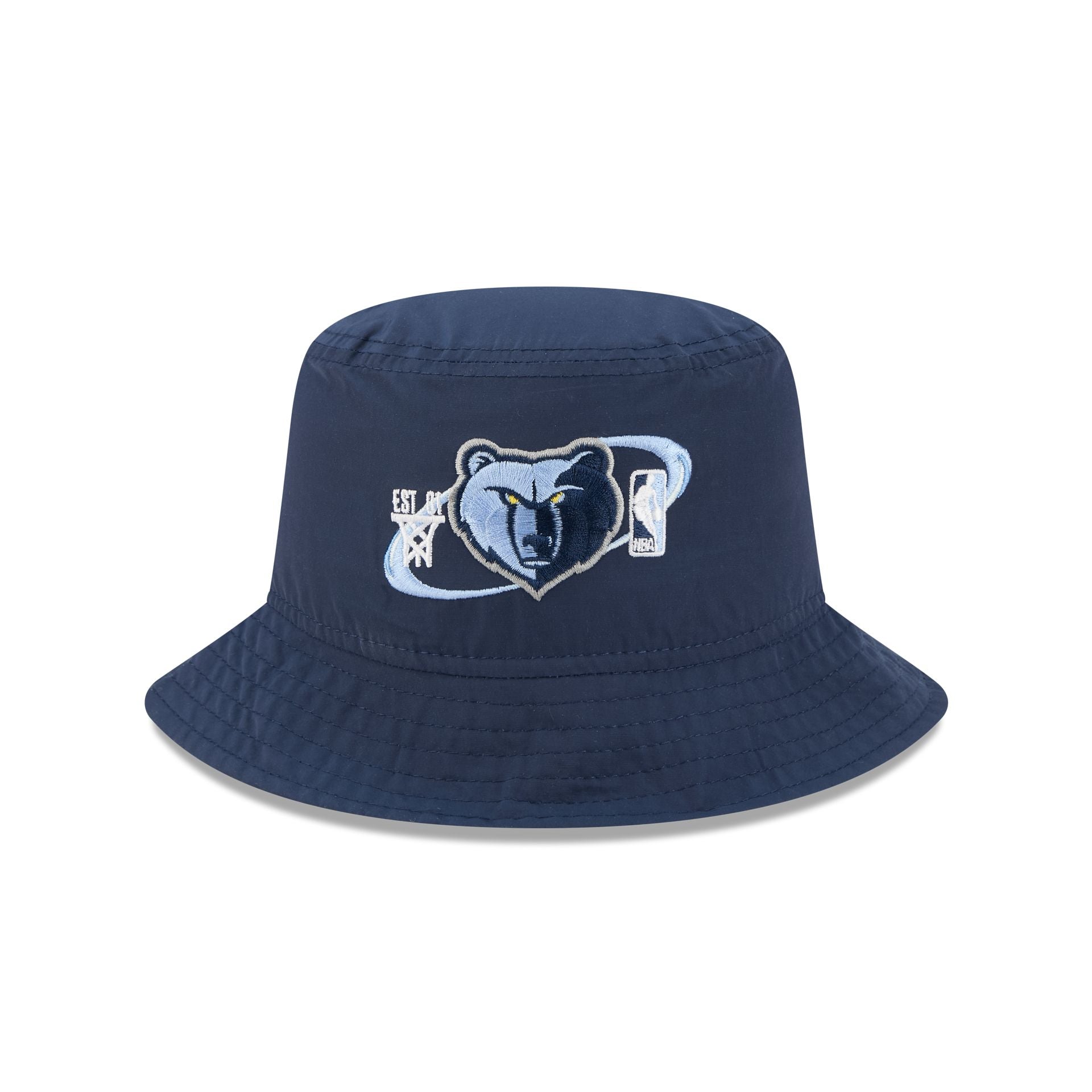 Memphis Grizzlies Nylon Logo Bucket Hat - Image 2