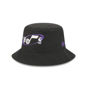 Utah Jazz Nylon Logo Bucket Hat