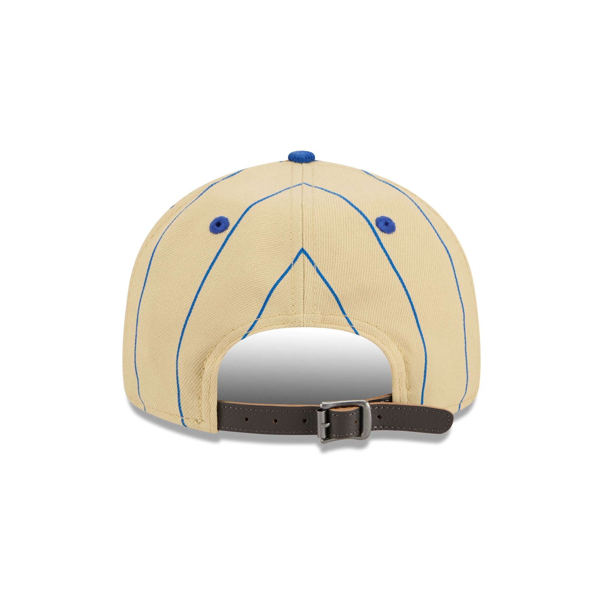 Detroit Pistons Pinstripe Script Retro Crown 9FIFTY Adjustable Hat - Image 6