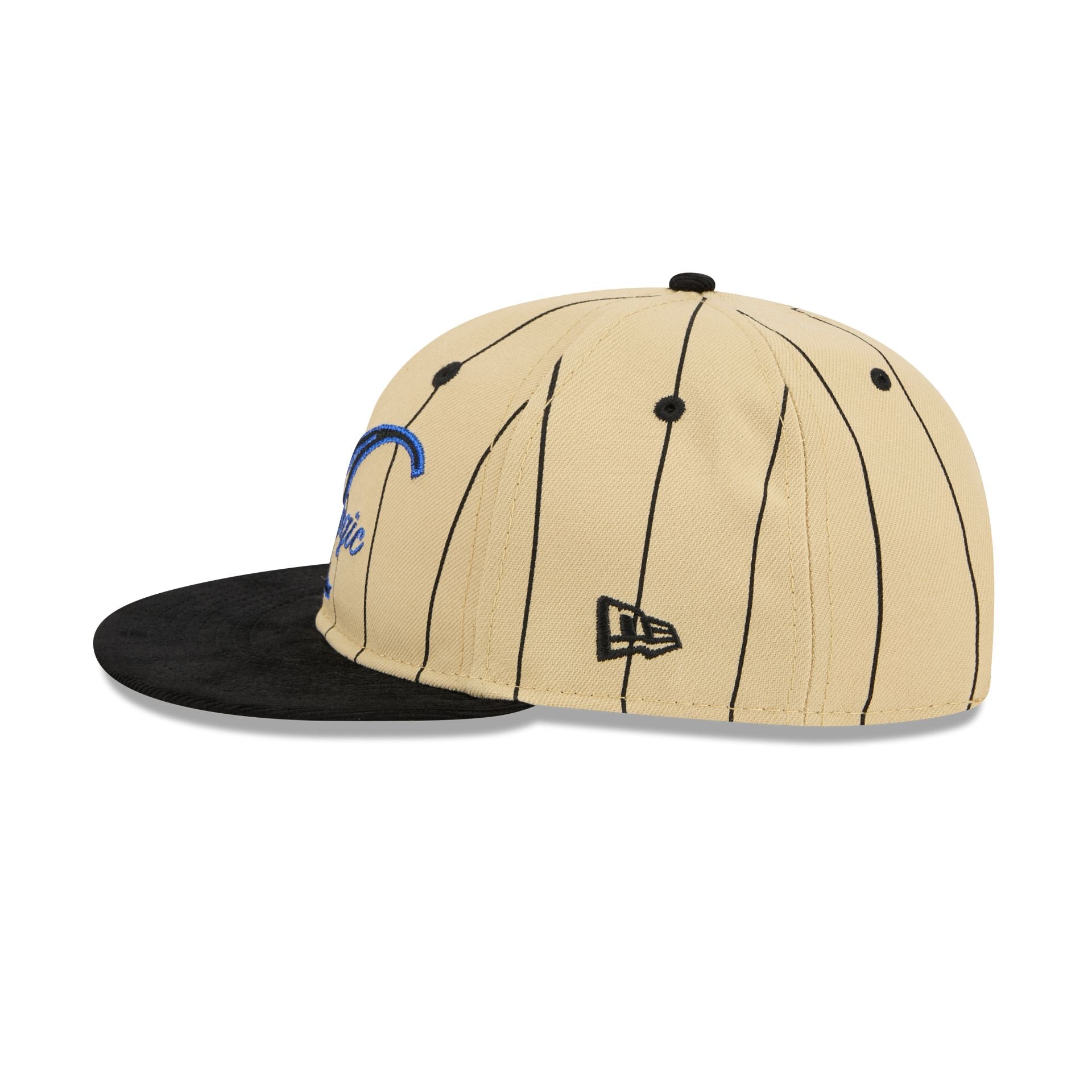 Orlando Magic Pinstripe Script Retro Crown 9FIFTY Adjustable Hat - Image 4