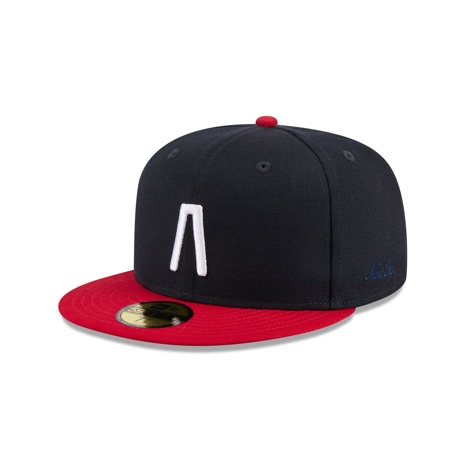 Fear of God Essentials MLB Red Visor 59FIFTY Fitted Hat