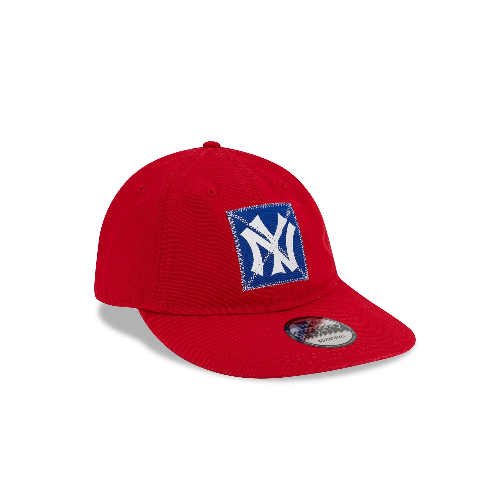 Ralph Lauren x New York Yankees Red Long Bill 9FORTY Adjustable Hat - Image 3