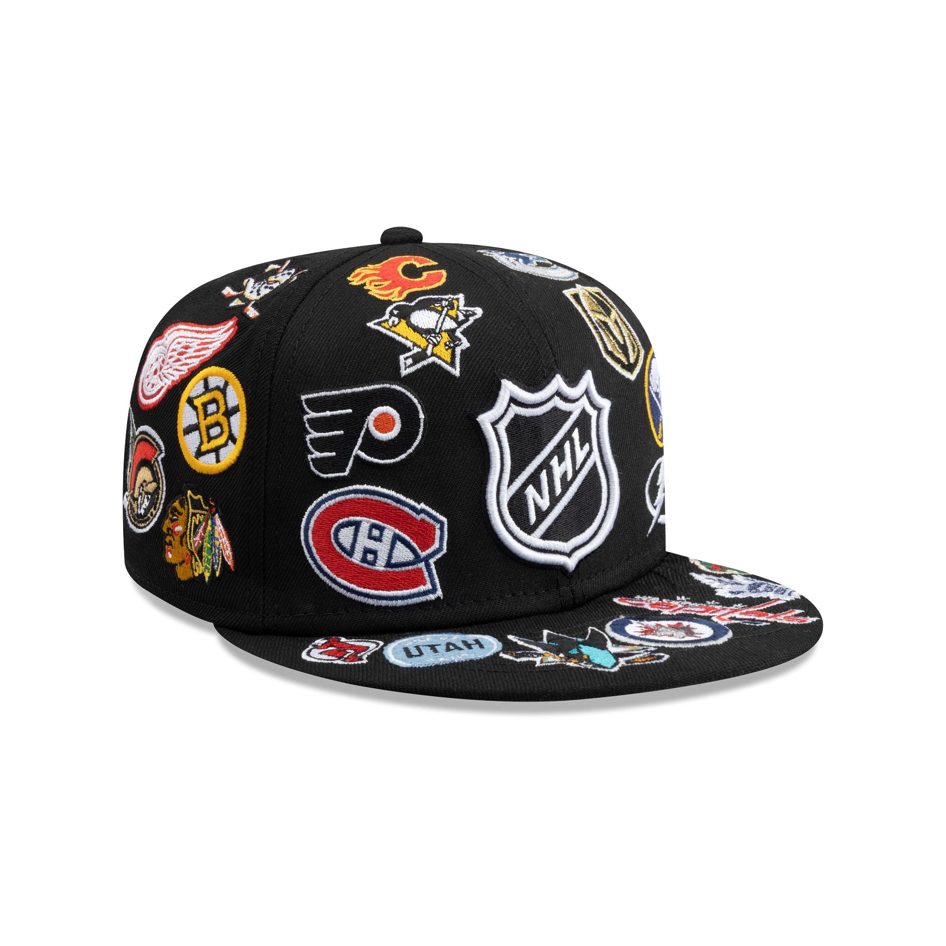 NHL Logo Scramble 59FIFTY Fitted Hat - Image 3