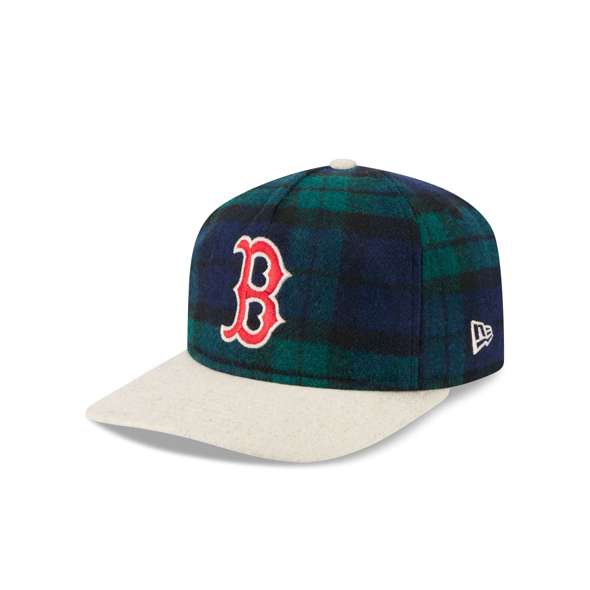 Boston Red Sox Plaid Letterman 19TWENTY Adjustable Hat - Image 3