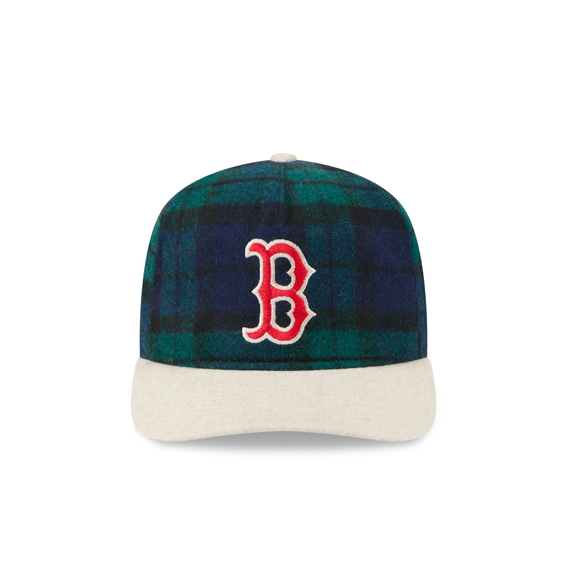 Boston Red Sox Plaid Letterman 19TWENTY Adjustable Hat - Image 2