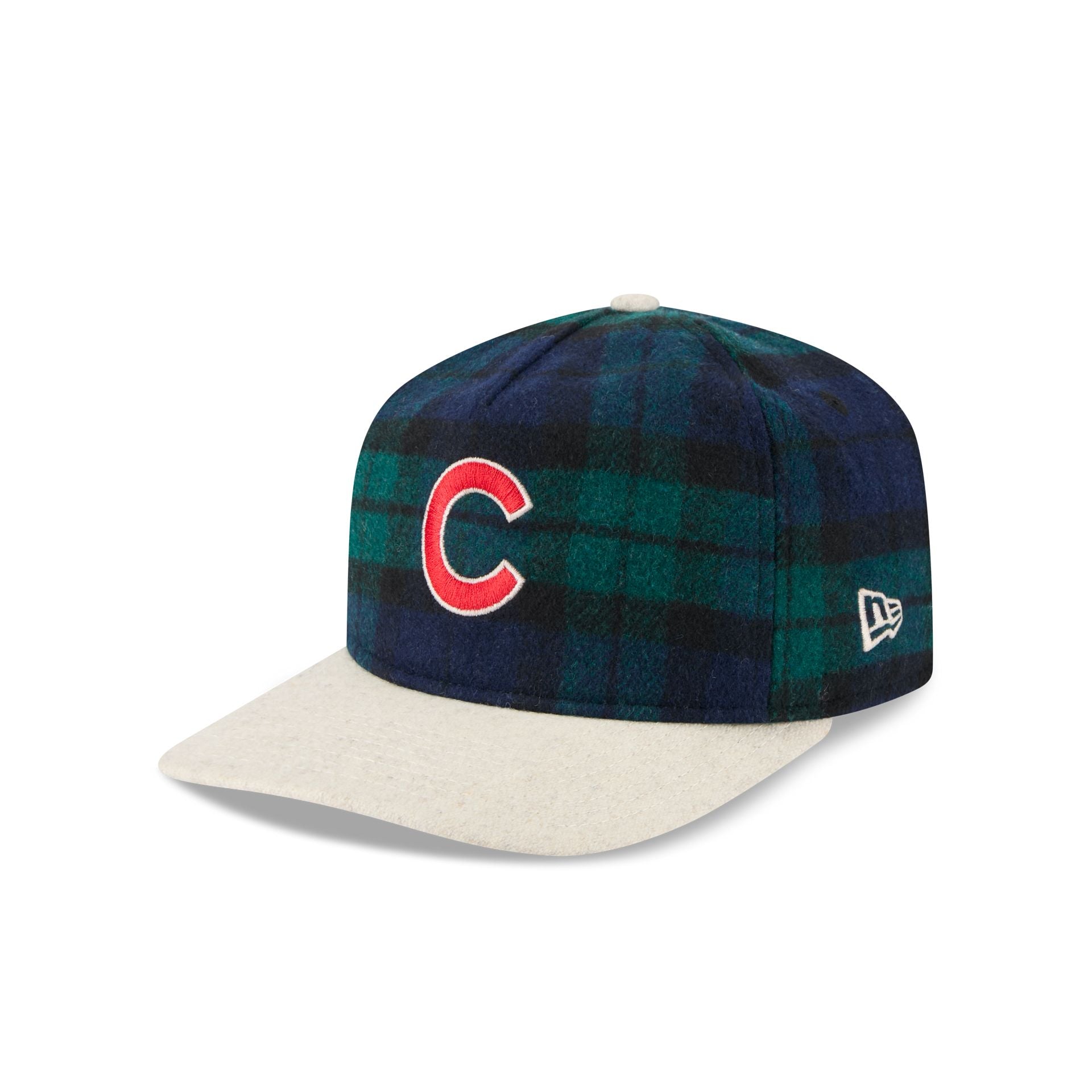 Chicago Cubs Plaid Letterman 19TWENTY Adjustable Hat - Image 3