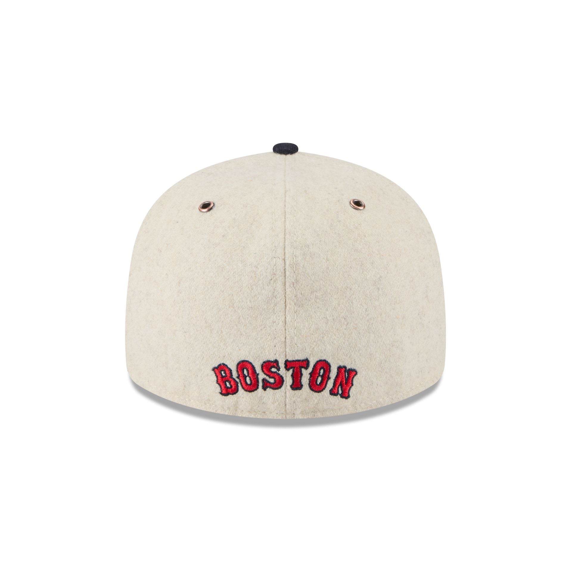Boston Red Sox Wool Letterman Retro Crown 59FIFTY Fitted Hat - Image 6