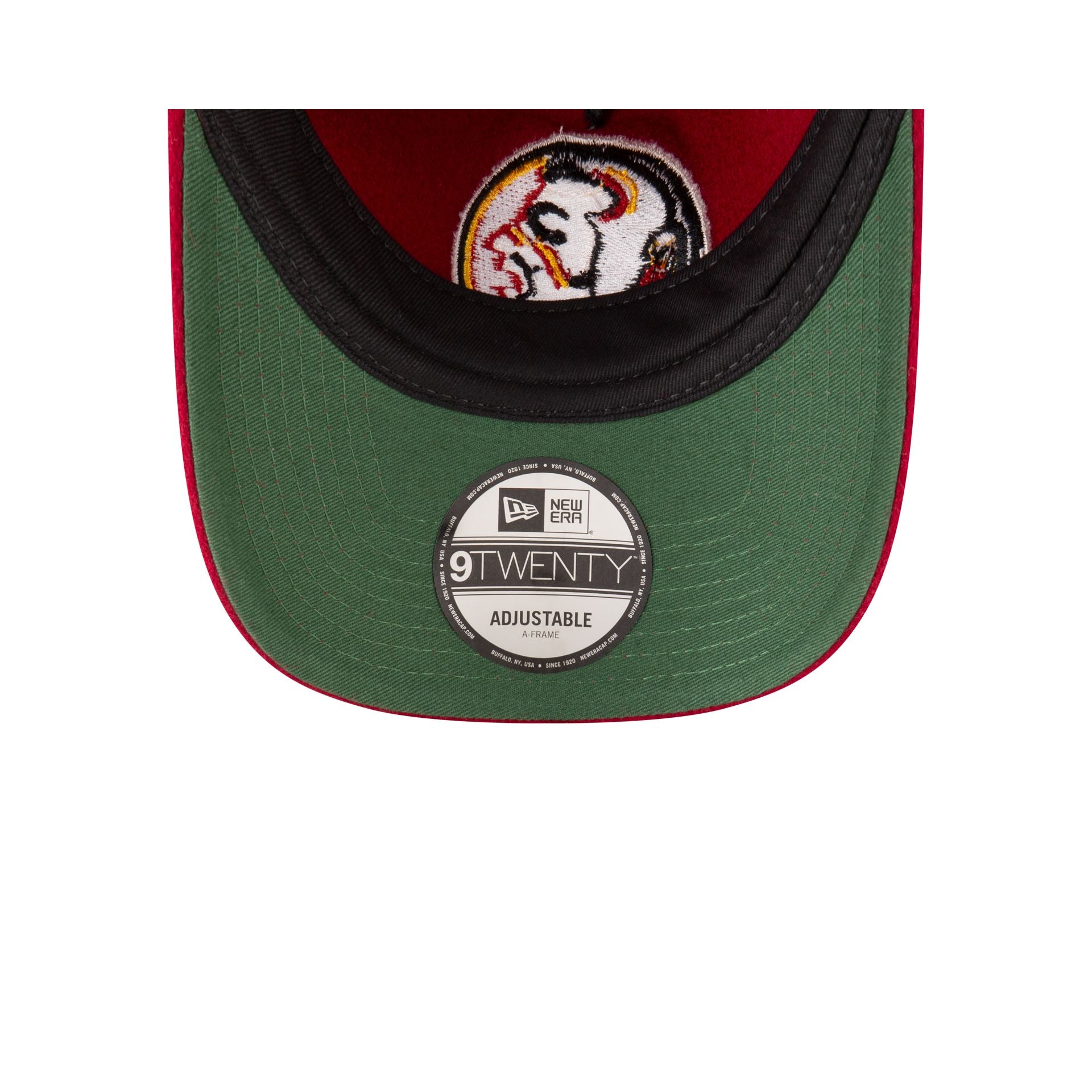 Florida State Seminoles College Vault Wool Letterman 9TWENTY A-Frame Adjustable Hat Adjustable Hat - Image 7