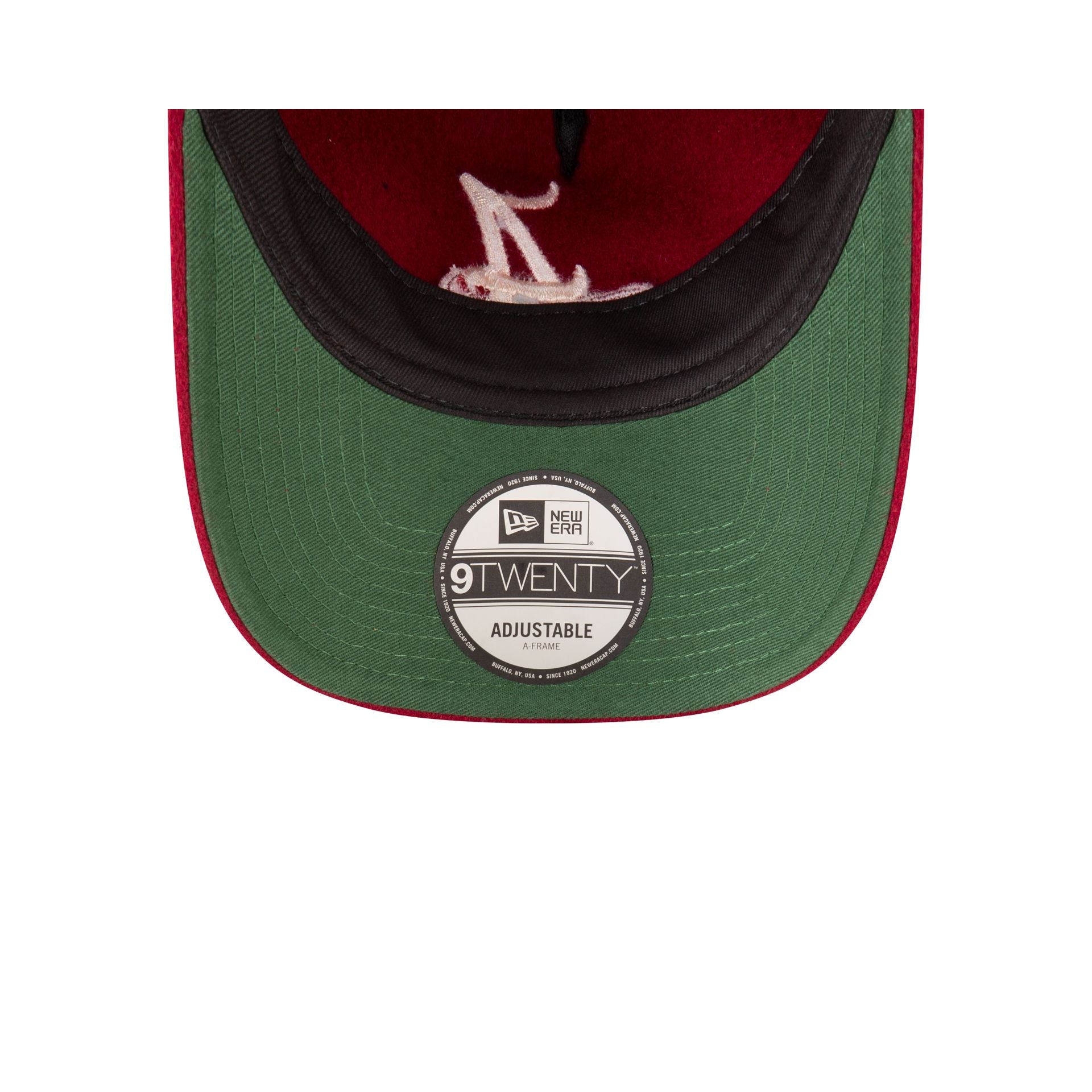 Alabama Crimson Tide College Vault Wool Letterman 9TWENTY A-Frame Adjustable Hat Adjustable Hat - Image 7