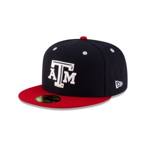 Texas A&M Aggies Red White & Blue 59FIFTY Fitted Hat