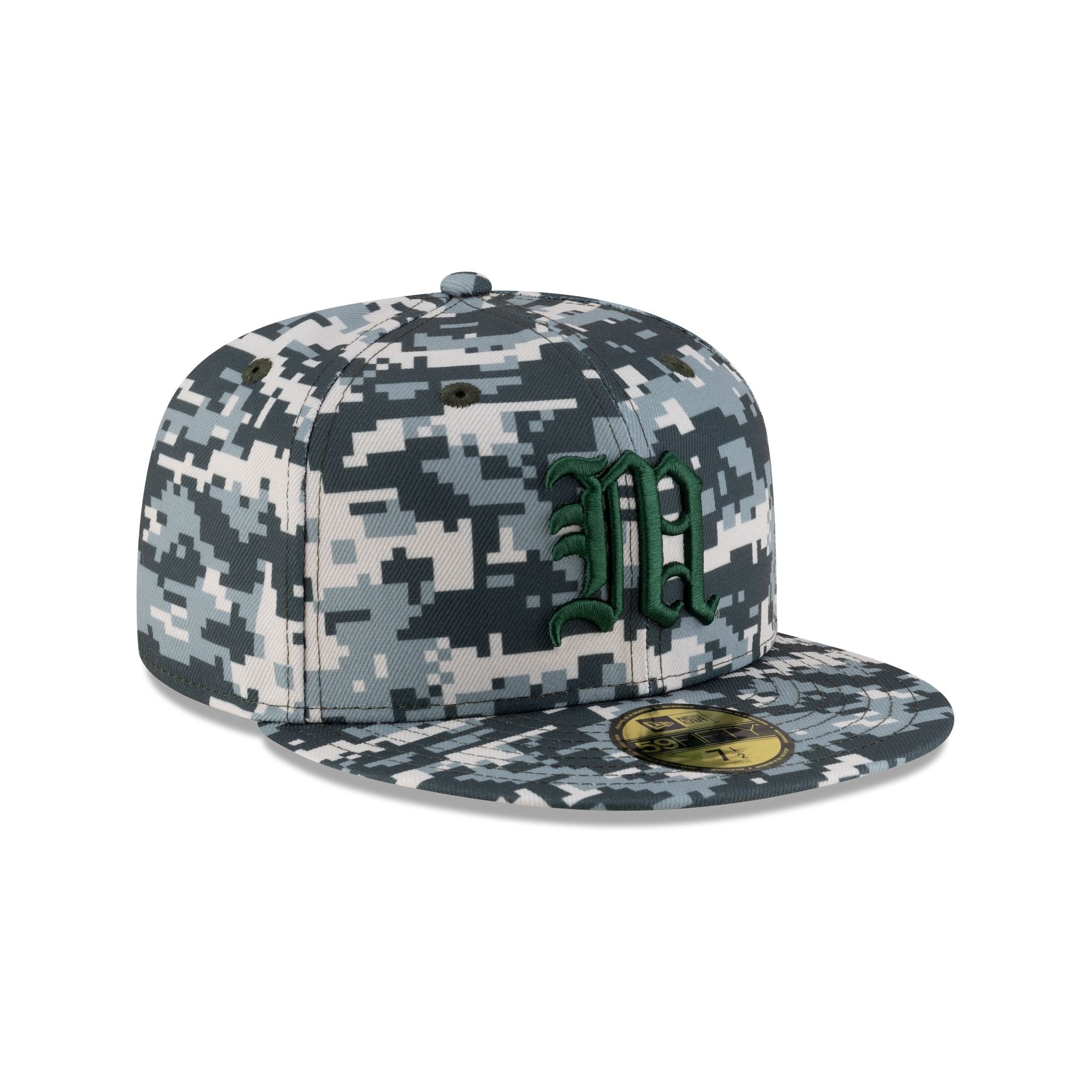 Miami Hurricanes Digi Camo 59FIFTY Fitted Hat - Image 3