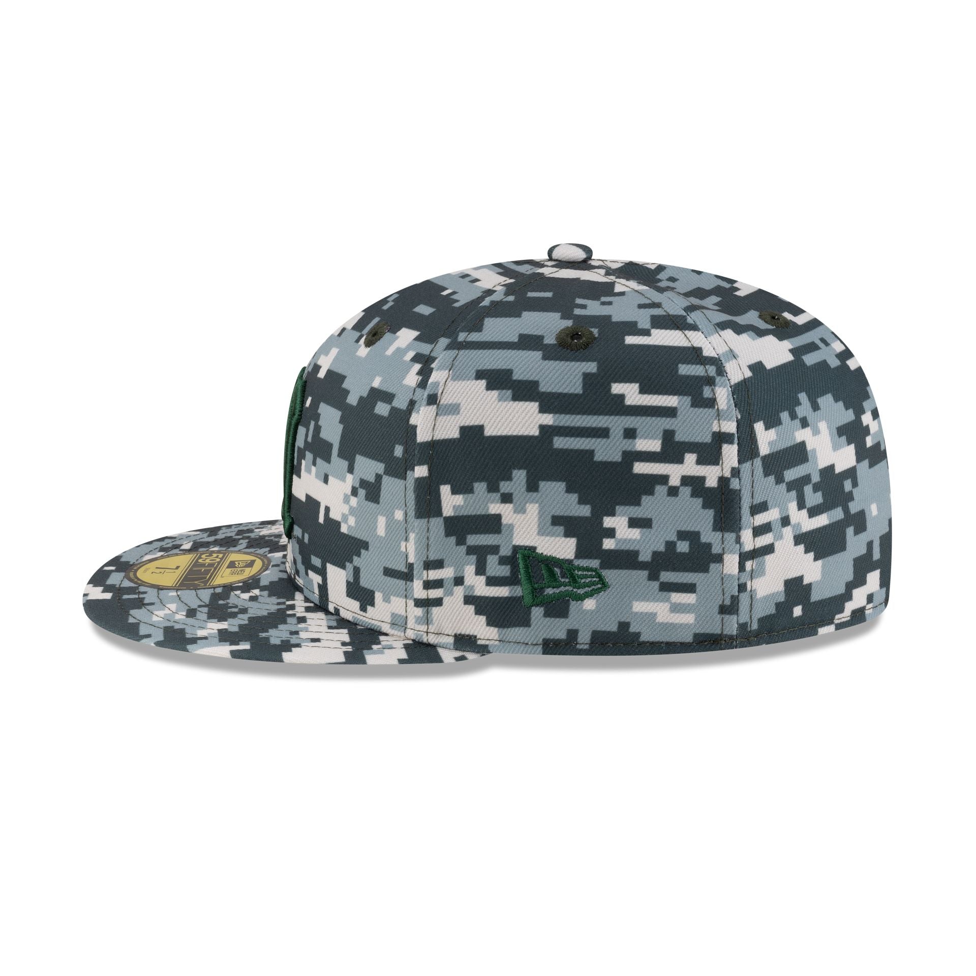 Miami Hurricanes Digi Camo 59FIFTY Fitted Hat - Image 4