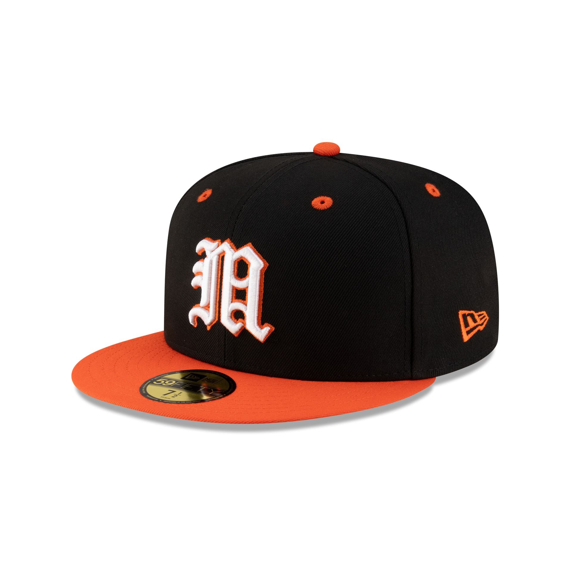 Miami Hurricanes Black 59FIFTY Fitted Hat