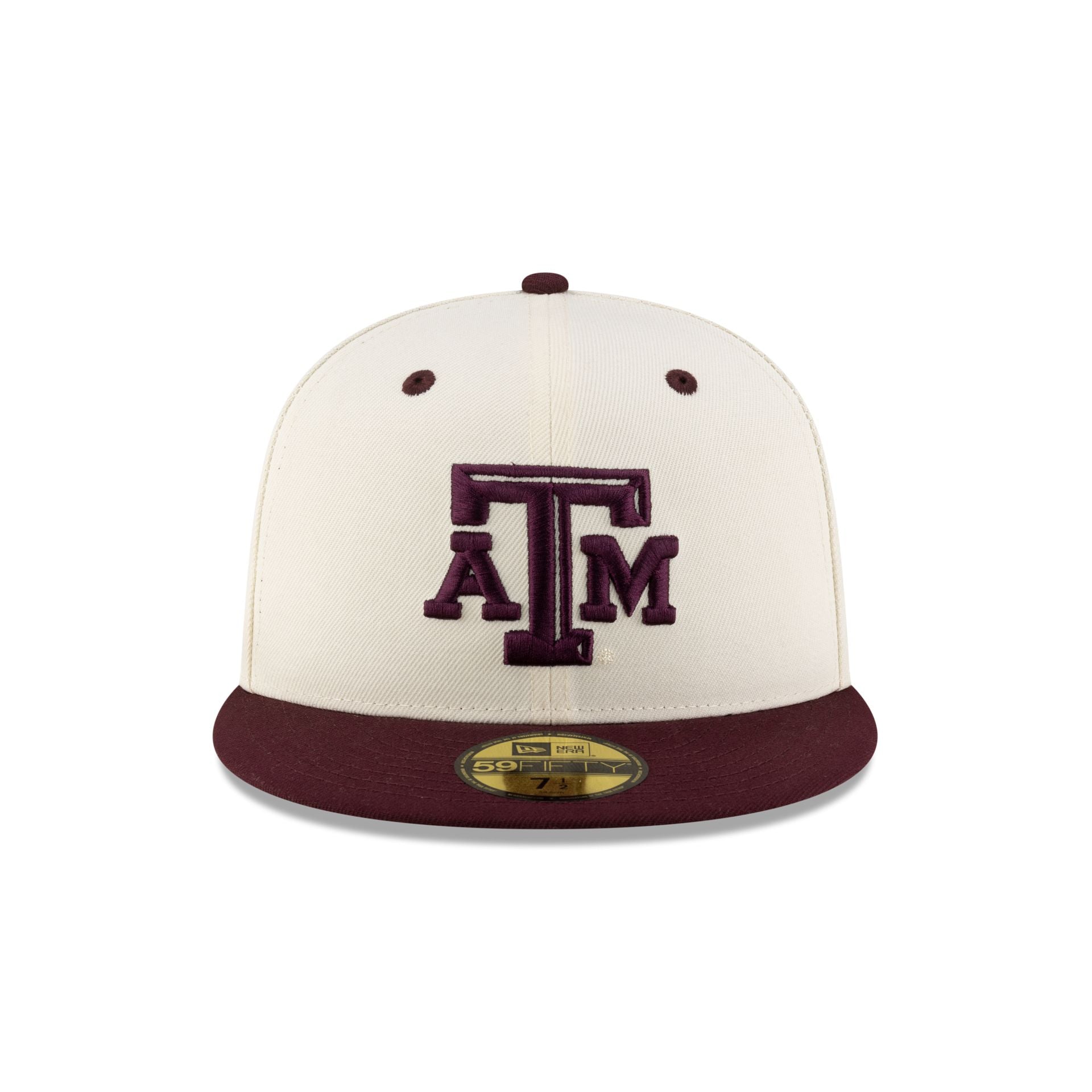Texas A&M Aggies Chrome White 59FIFTY Fitted Hat - Image 2