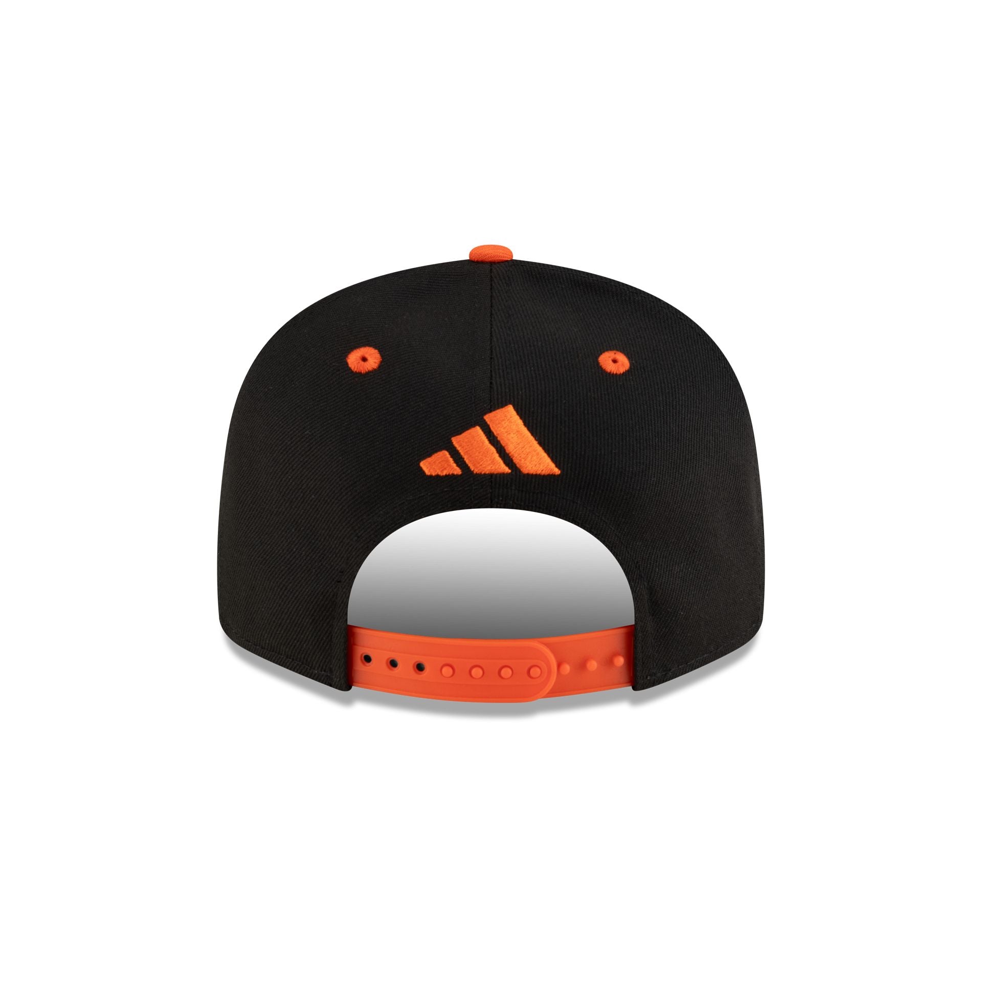 New Era x adidas Miami Hurricanes Black 9FIFTY Snapback Hat - Image 6