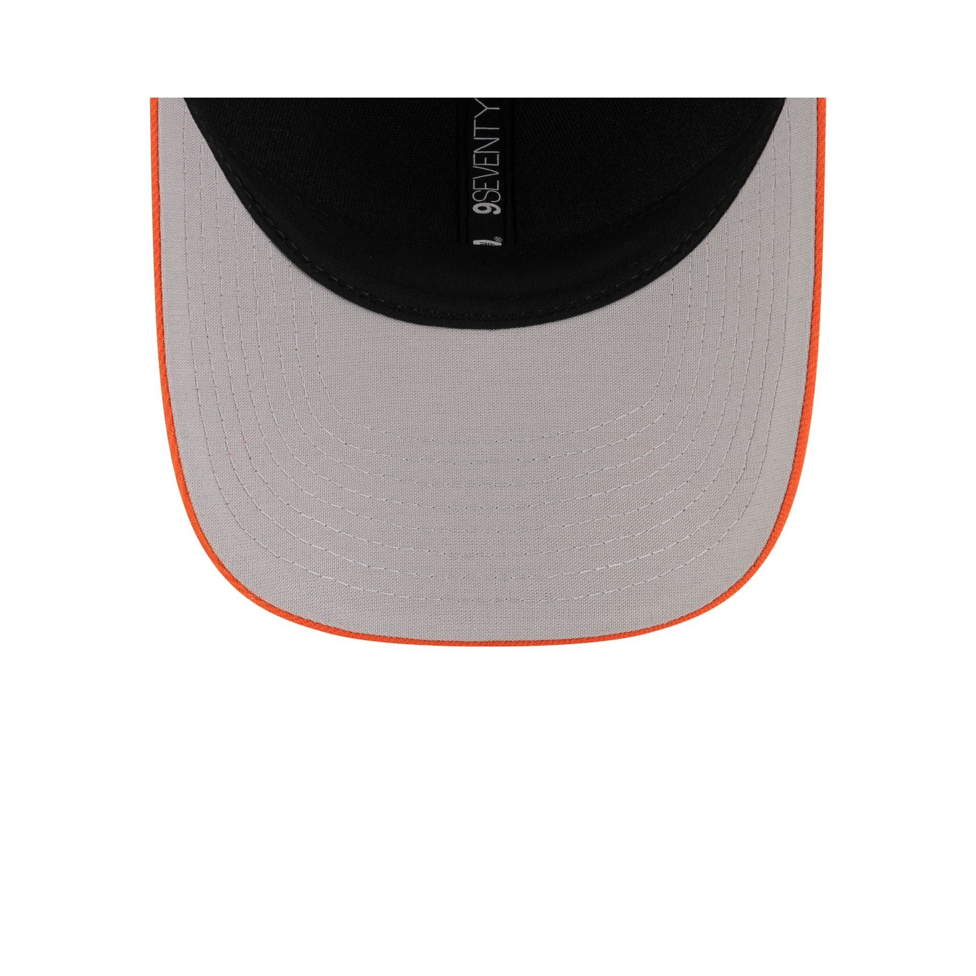 New Era x adidas Miami Hurricanes Black 9SEVENTY Trucker Hat - Image 7