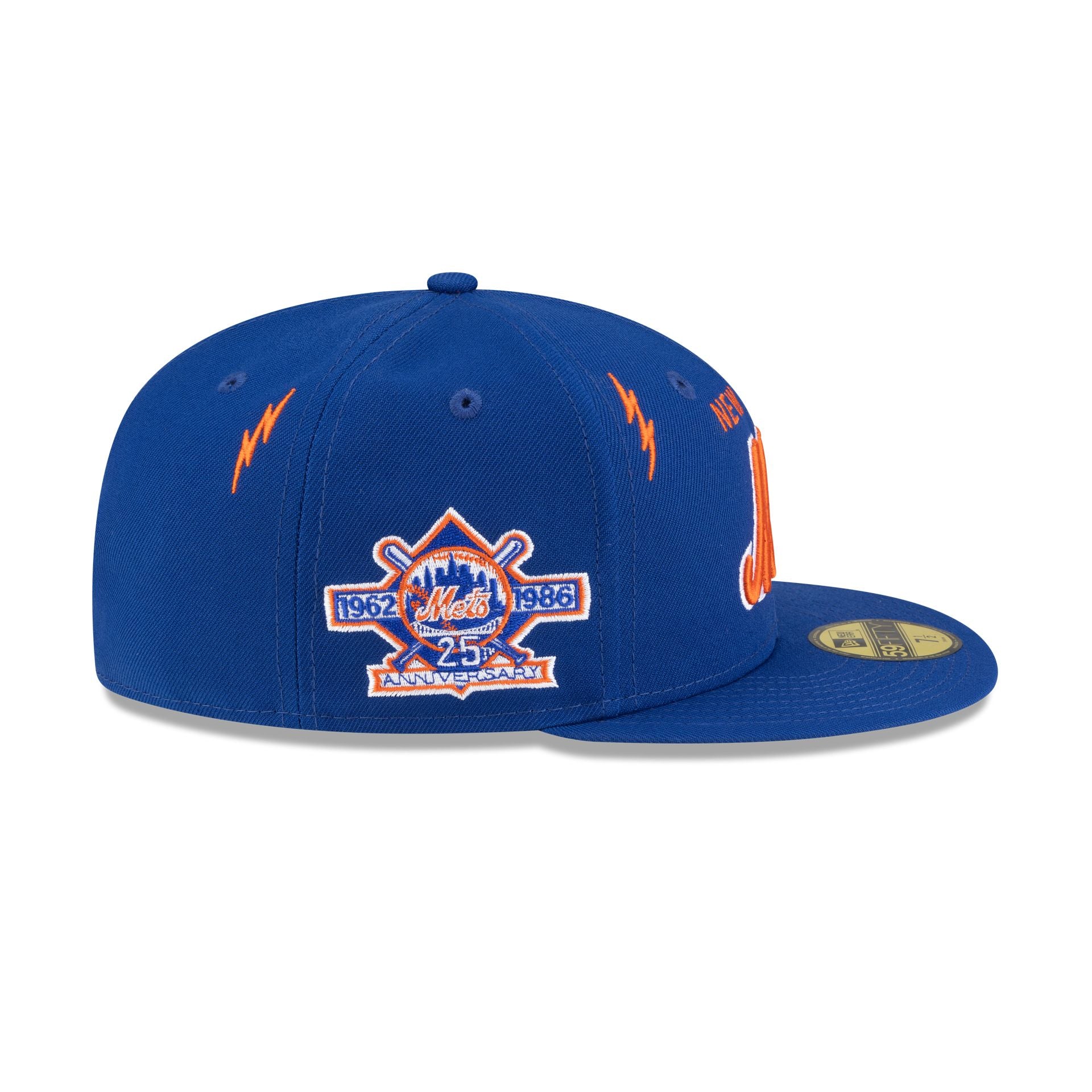Diet Starts Monday x New York Mets Lightening Bolts 59FIFTY Fitted Hat - Image 5