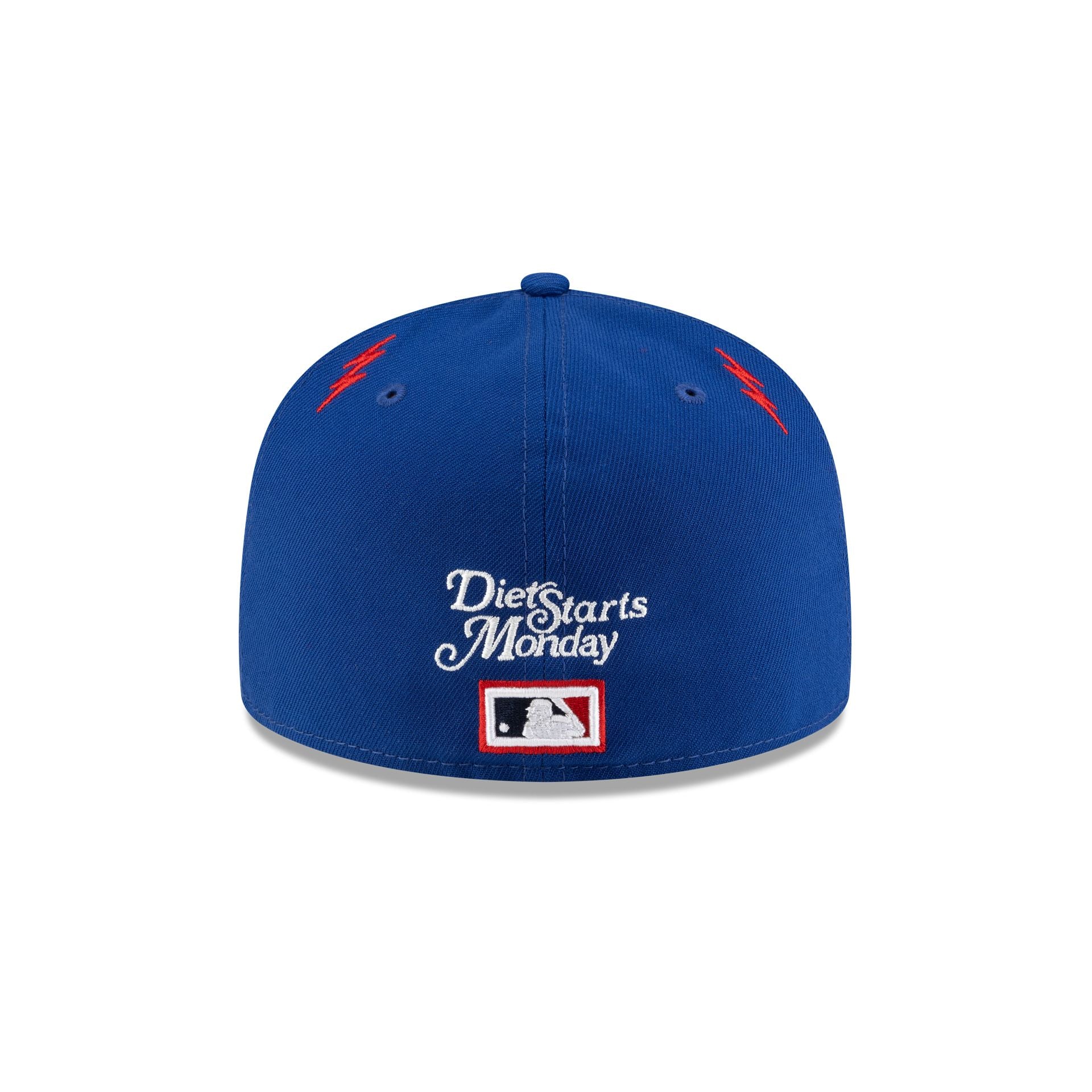 Diet Starts Monday x Los Angeles Angels Lightening Bolts 59FIFTY Fitted Hat - Image 6