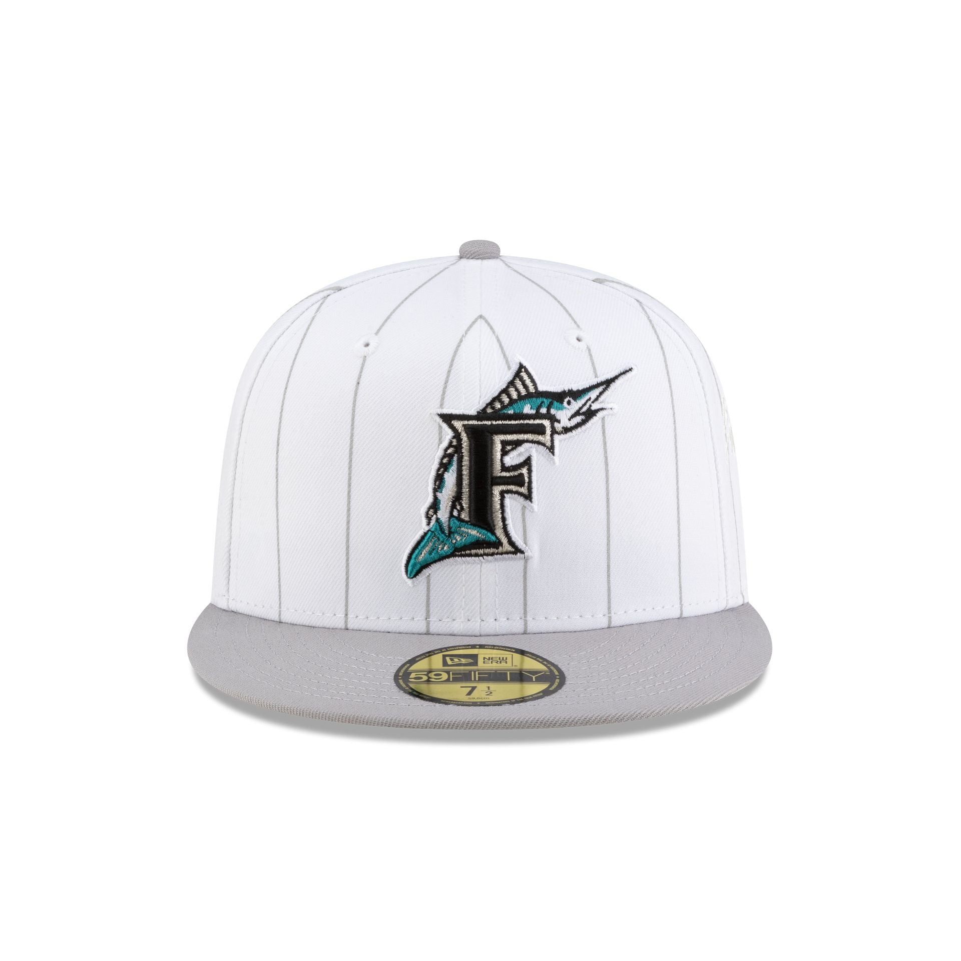 Diet Starts Monday x Miami Marlins Pinstripe 59FIFTY Fitted Hat - Image 2