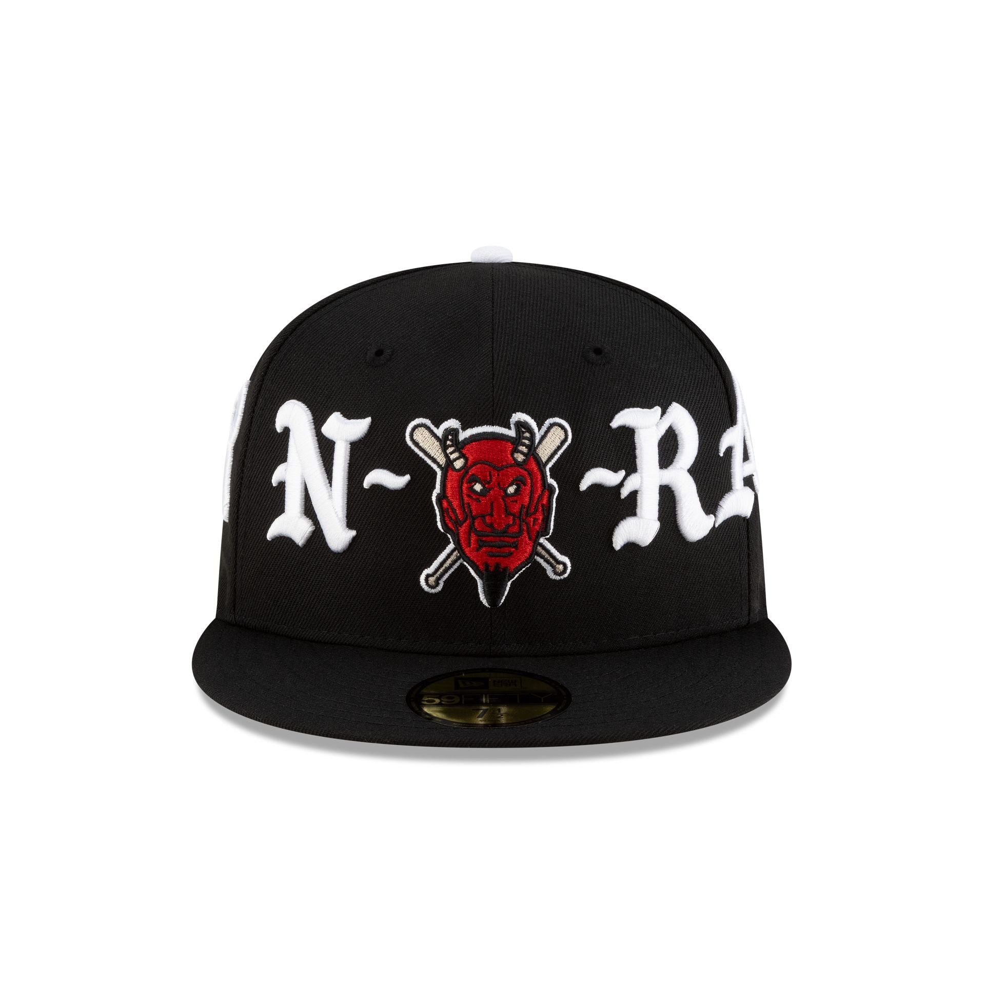 Born x Raised x Diablos Rojos del México Wordmark 59FIFTY Fitted Hat - Image 2