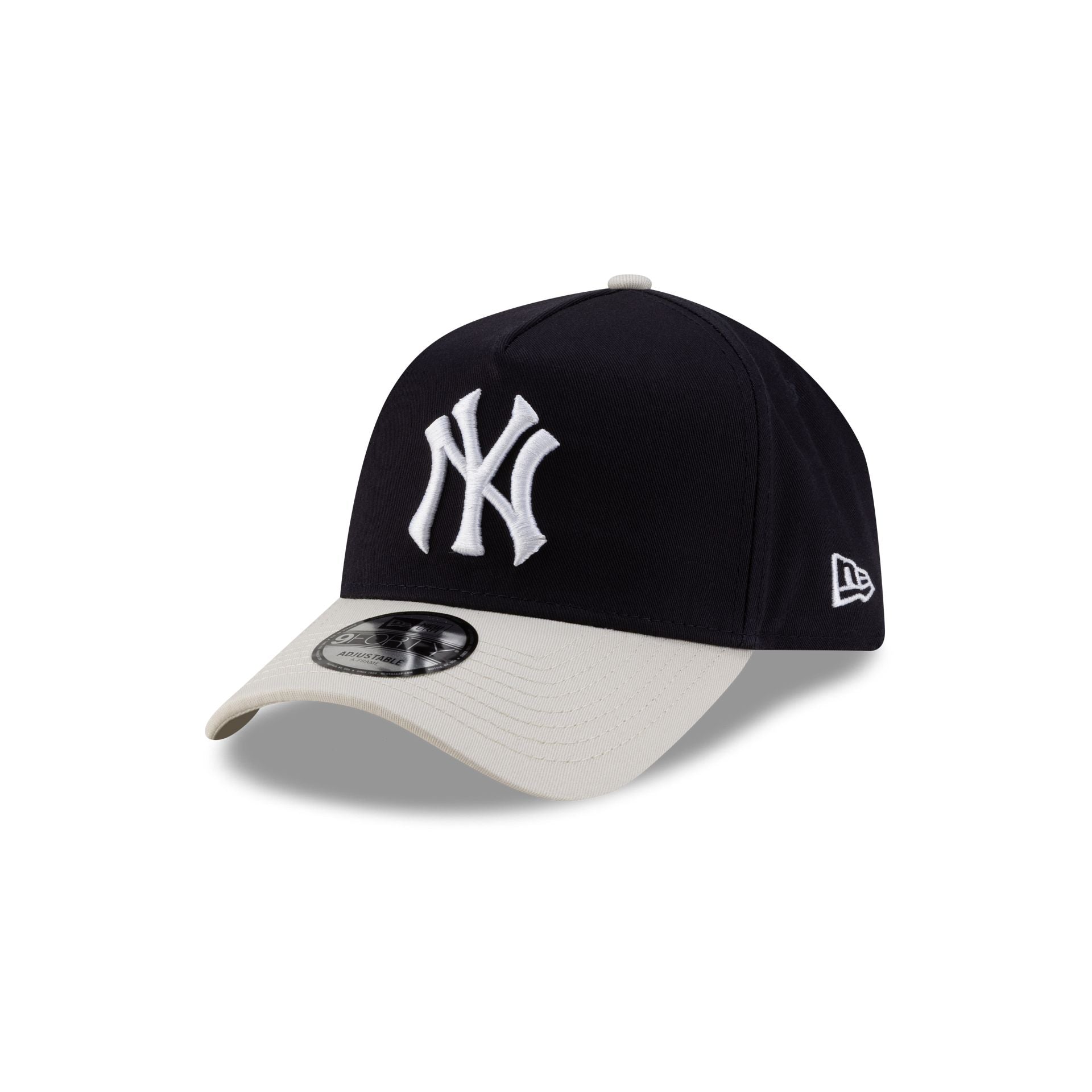 Siegelman Stable x New York Yankees Gray Visor 9FORTY A-Frame Snapback Hat - Image 3