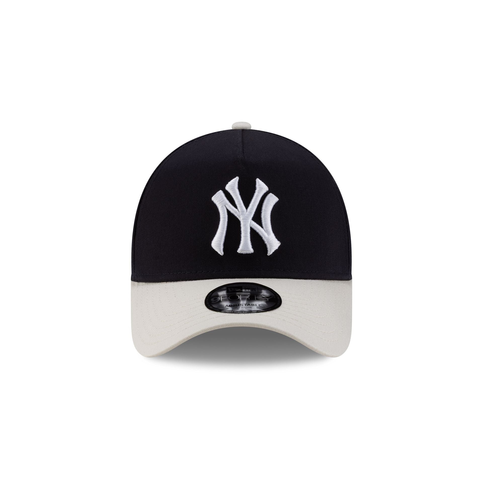Siegelman Stable x New York Yankees Gray Visor 9FORTY A-Frame Snapback Hat - Image 2