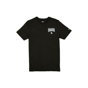 Born x Raised x Los Angeles Dodgers Bleeds Blue Black T-Shirt