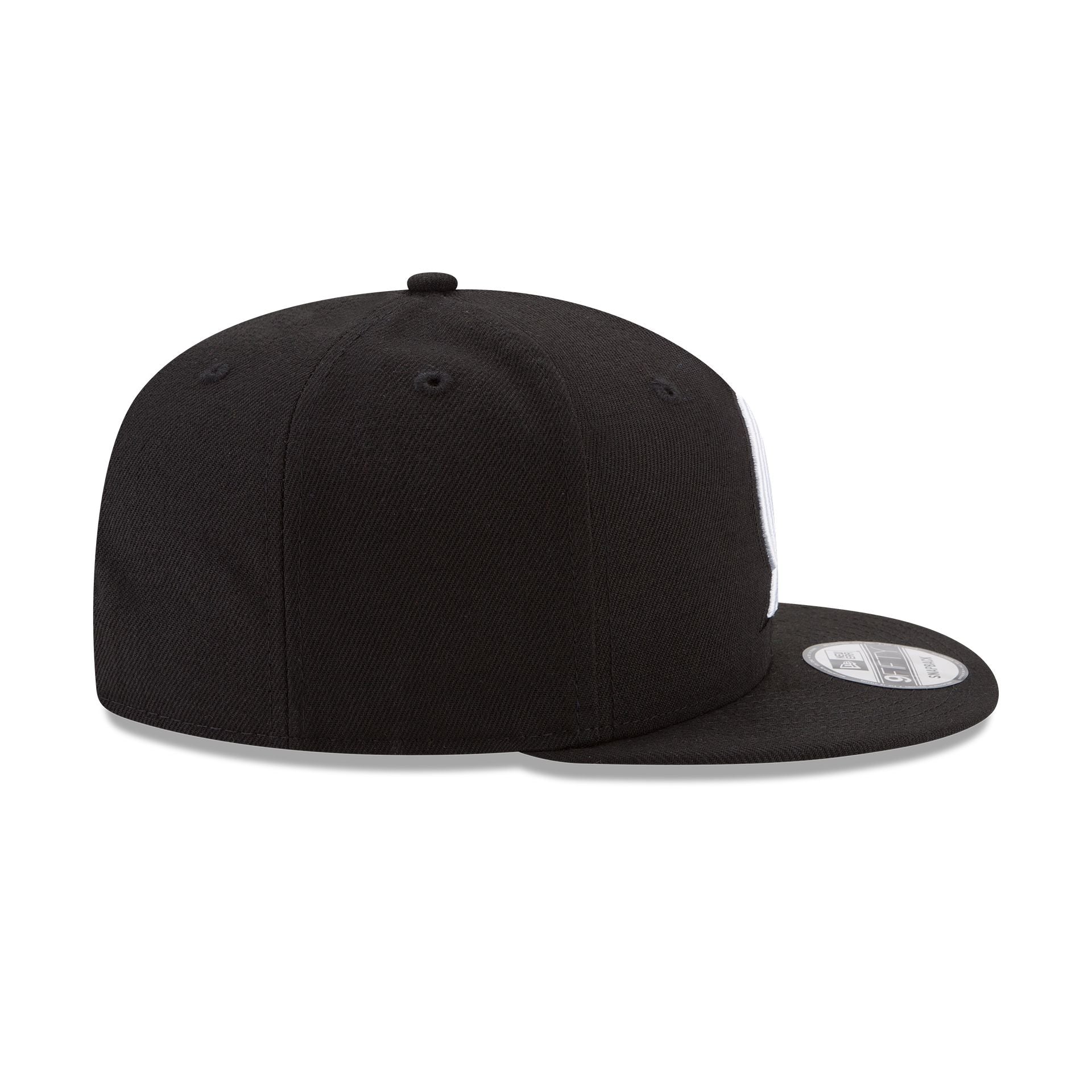 Portland Trail Blazers Basic Black & White 9FIFTY Snapback Hat - Image 5