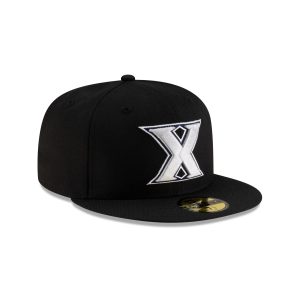 Xavier Musketeers Black 59FIFTY Fitted Hat