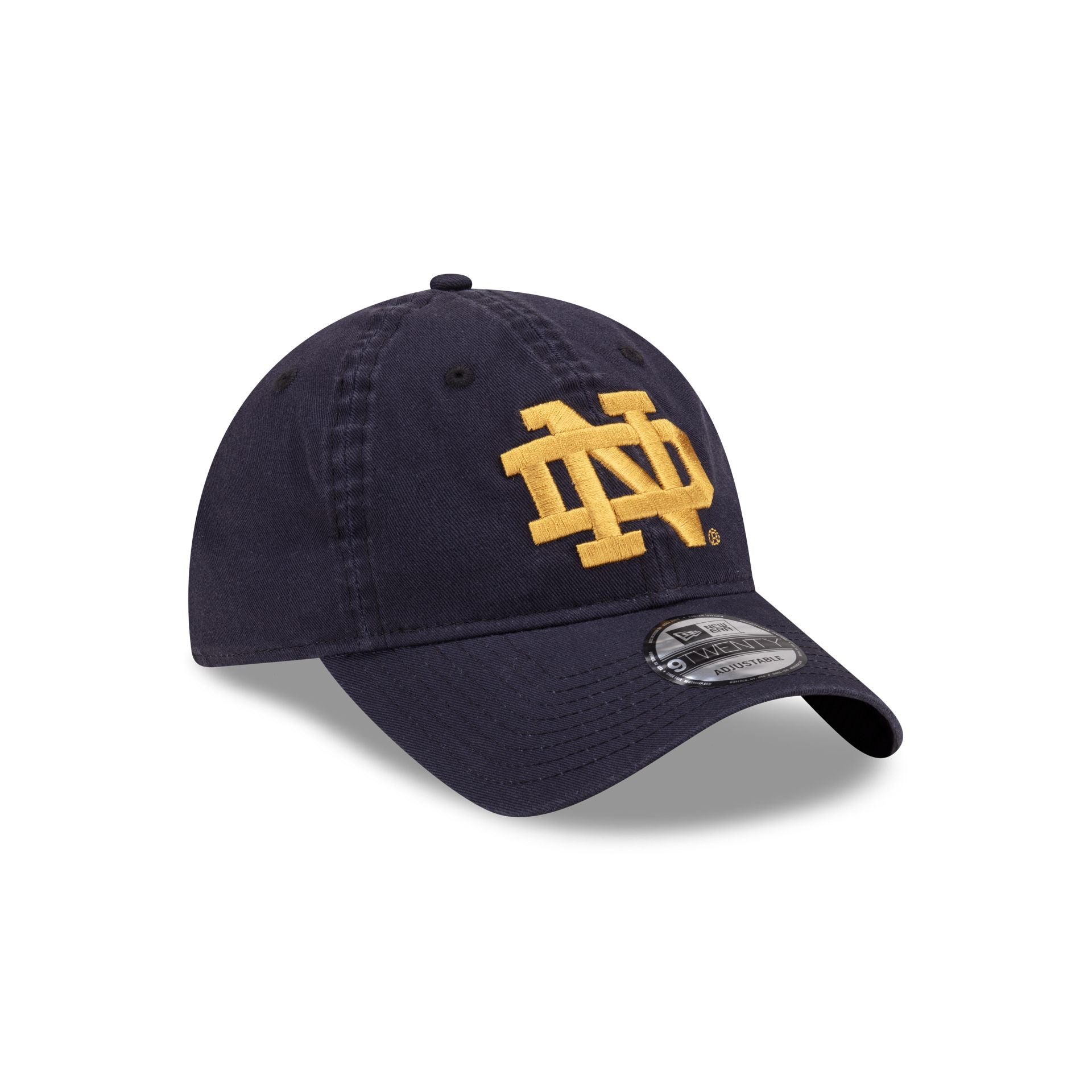 Notre Dame Fighting Irish Navy 9TWENTY Adjustable Hat - Image 3