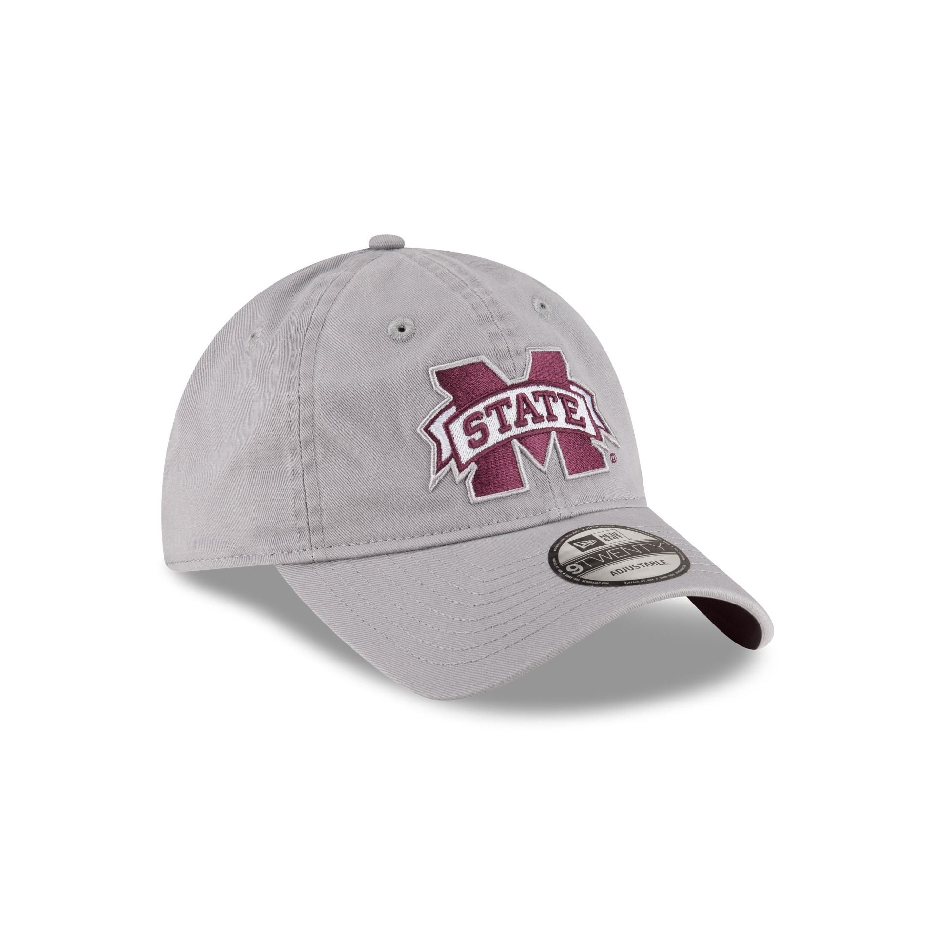 Mississippi State Bulldogs Gray 9TWENTY Adjustable Hat - Image 3