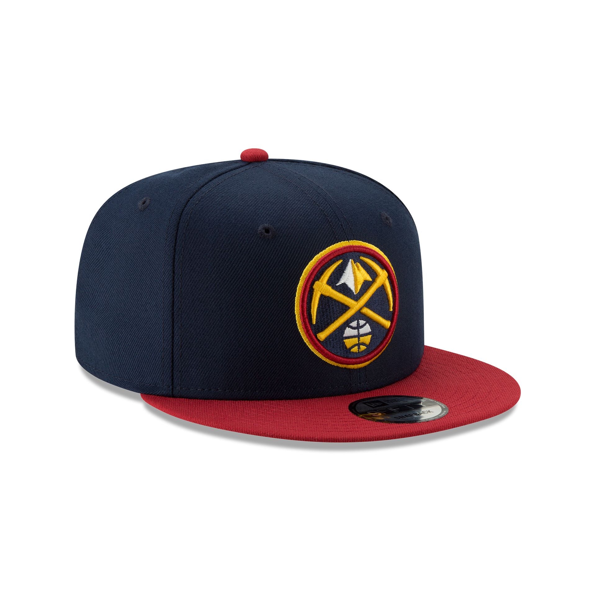 Denver Nuggets Basic Two Tone 9FIFTY Snapback Hat - Image 3