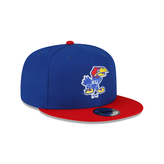 Kansas Jayhawks College Vault 9FIFTY Snapback Hat - Image 3