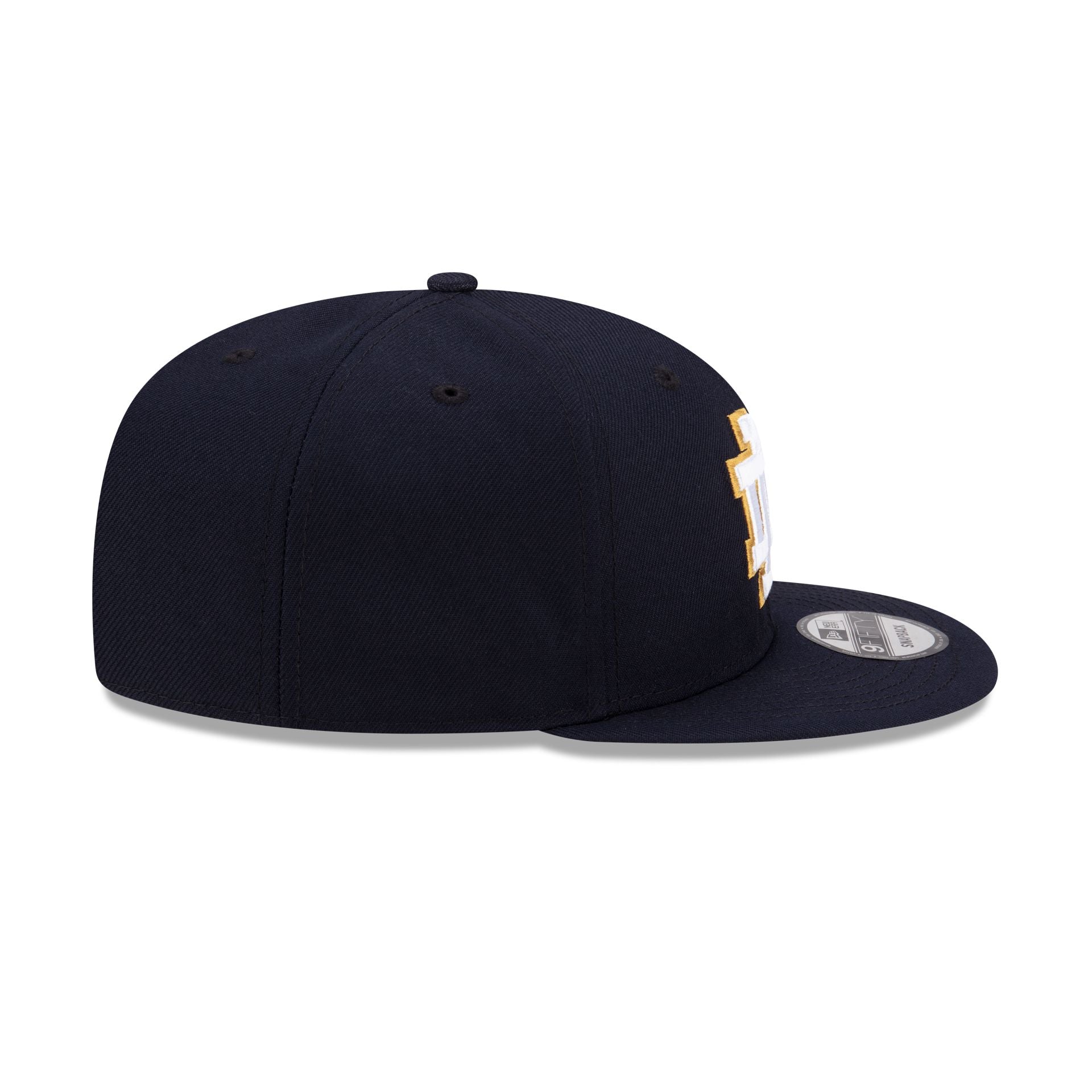 Notre Dame Fighting Irish Navy 9FIFTY Snapback Hat - Image 5