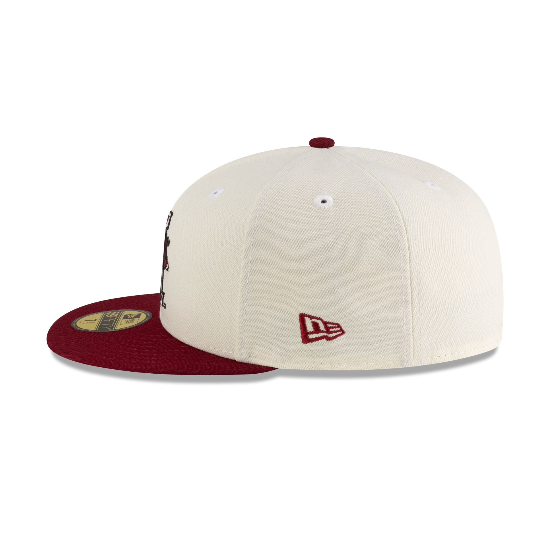 Arkansas Razorbacks College Vault Chrome 59FIFTY Fitted - Image 5