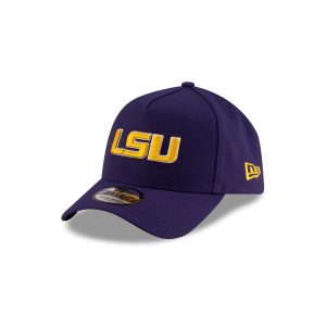 LSU Tigers Purple 9FORTY A-Frame Snapback Hat