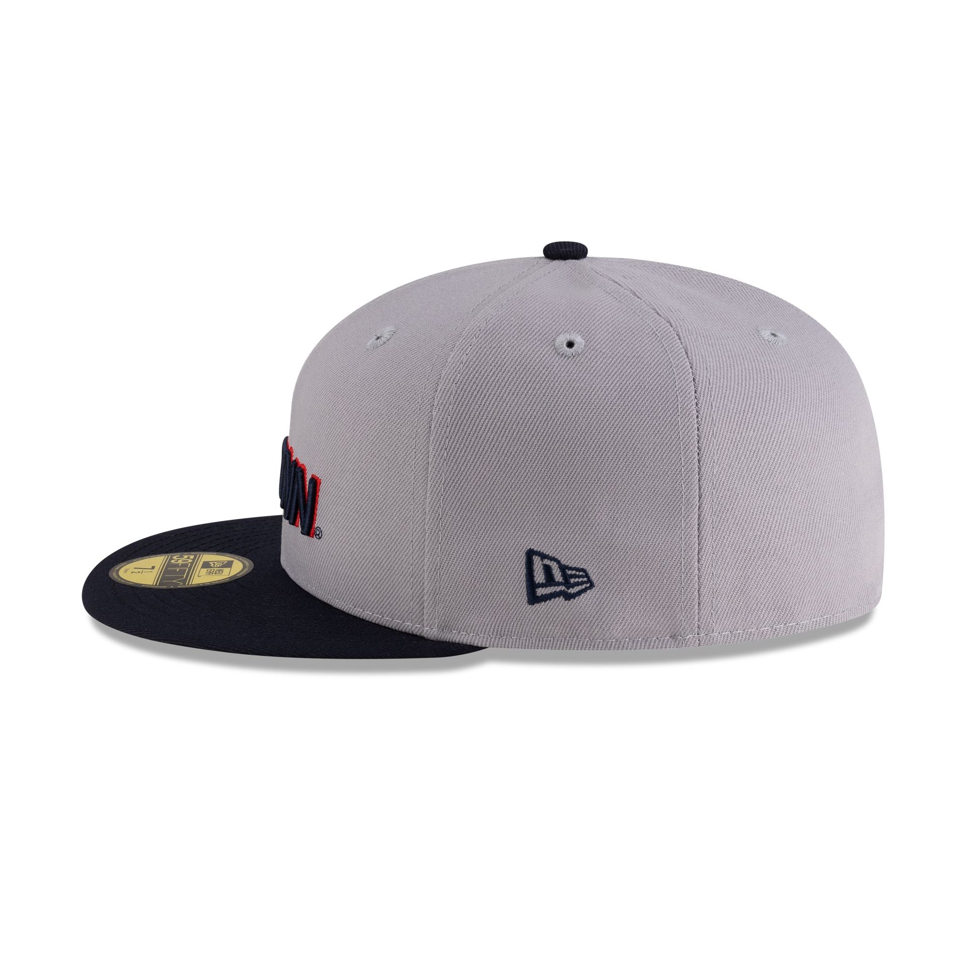 Connecticut Huskies Gray Navy 59FIFTY Fitted - Image 4