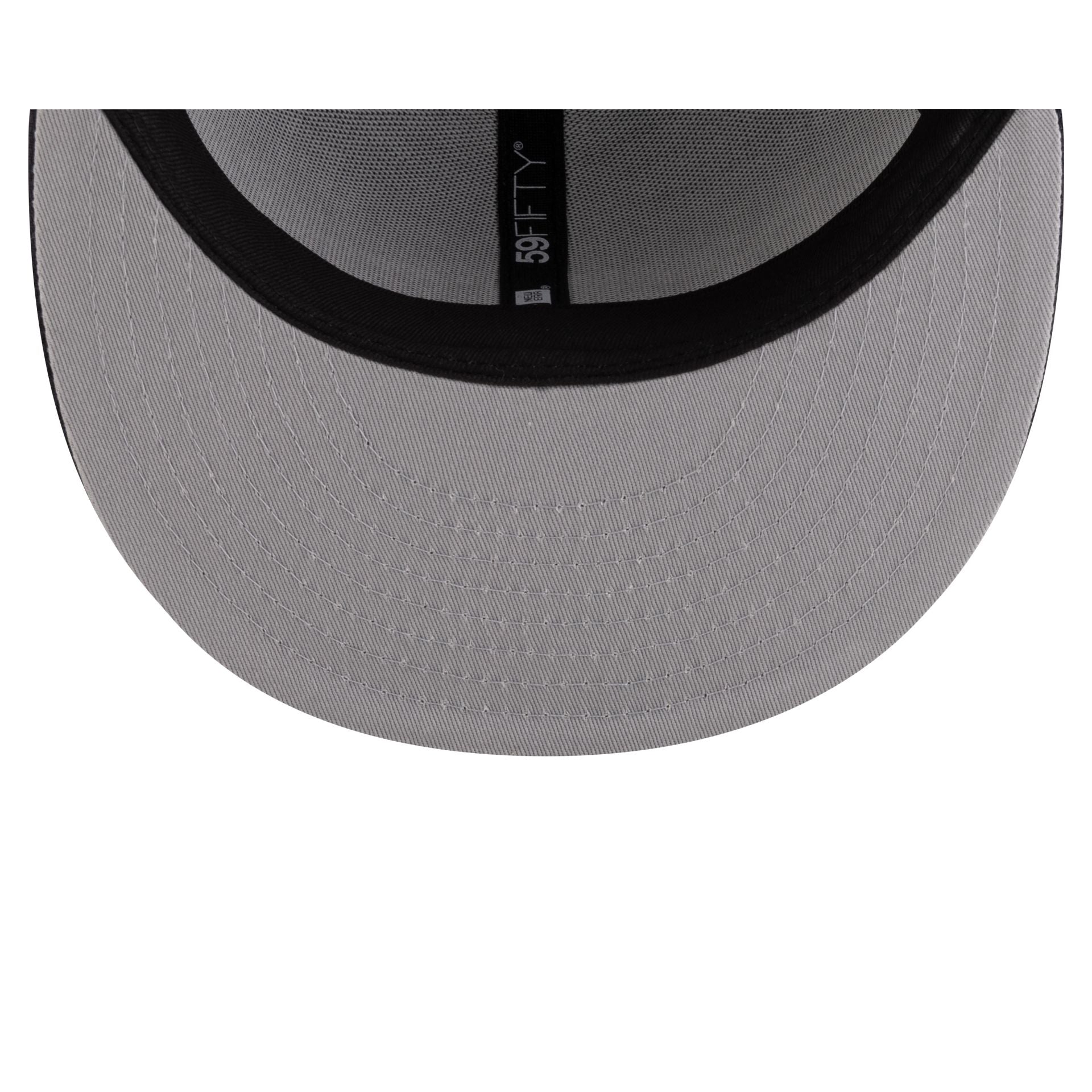 Connecticut Huskies Gray Navy 59FIFTY Fitted - Image 7