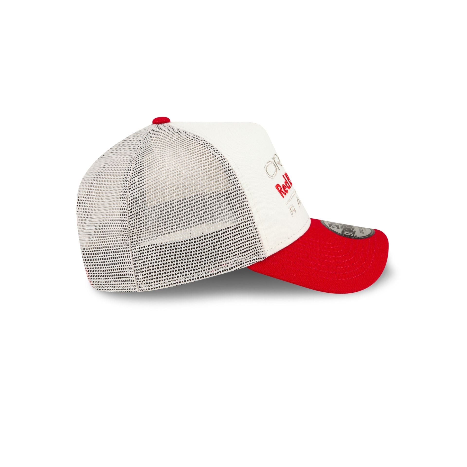 Oracle Red Bull Racing Essential White 9FORTY A-Frame Trucker Hat - Image 5