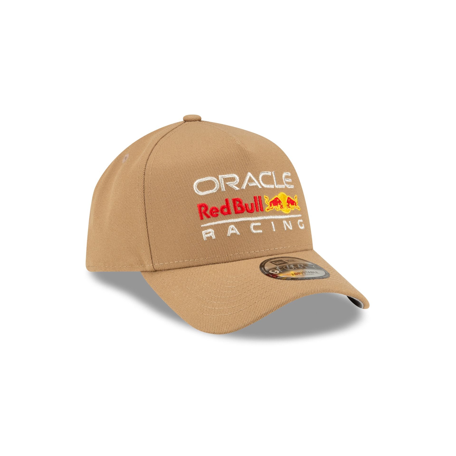 Oracle Red Bull Racing Essential Khaki 9FORTY A-Frame Snapback Hat - Image 3