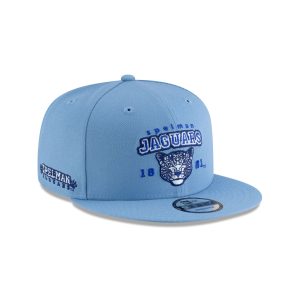 Spelman Jaguars Sky Blue 9FIFTY Snapback Hat
