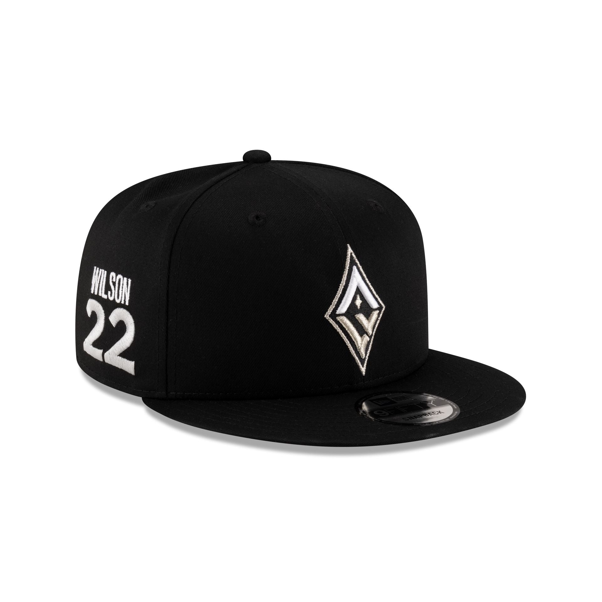 Las Vegas Aces A'ja Wilson Black 9FIFTY Snapback Hat